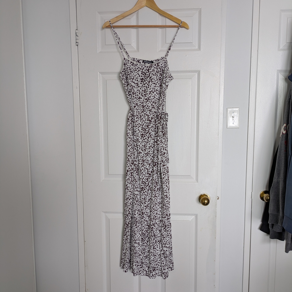All About Eve Black and White Floral Maxi Dress